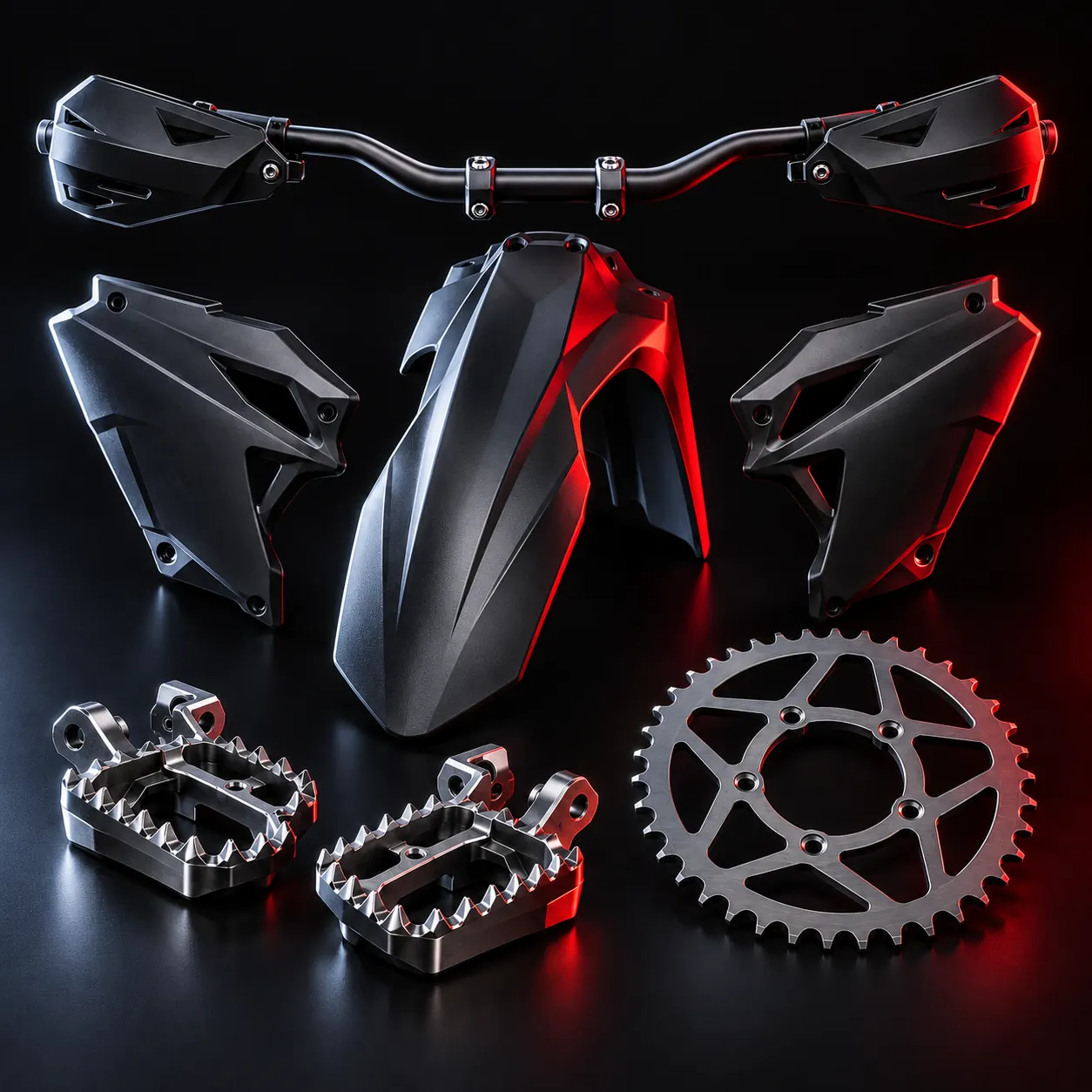 Dirt bike parts